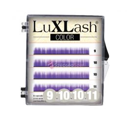 LuXLash Color Lash - Purple D/0,10 (9,10,11)